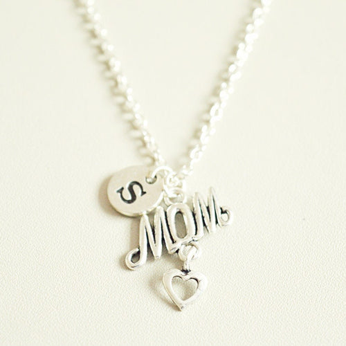 Mom birthday gift, Mom necklace, Personalised gift mom, Gift for Mom, Christmas gift Mom, Mom memorial gift, Mother Jewelry, Mom Charm Gift