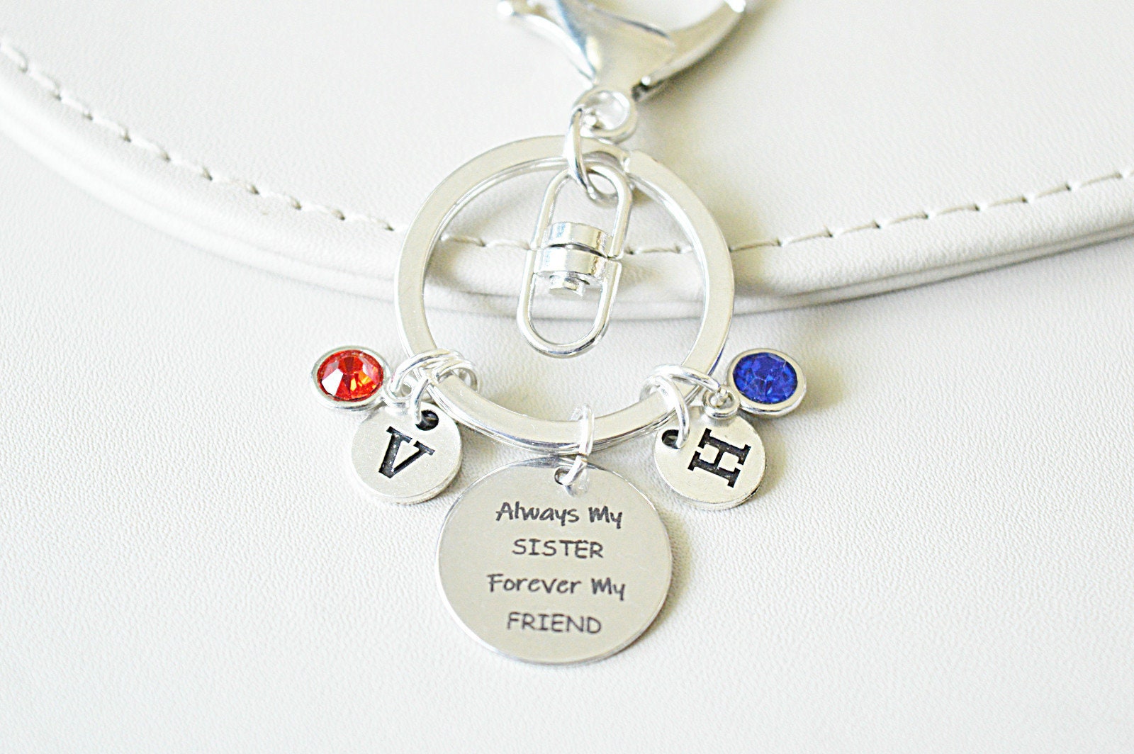 Sister Quote, Sister Message Gift, Sister Keyring Gift, Sister Birthday Gift, Personalised Sister Gift, Gift from sister, Unique Sister Gift