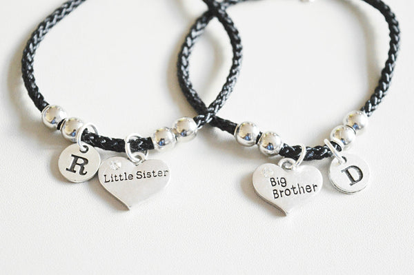 Brother Sister Bracelet Set, Brother Sister Gifts, Matching Bracelets, Big  Brother, Little Sister, Stretch Bracelet, Name Bracelet -  Sweden
