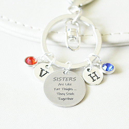 Sister Funny Gift, Sister Keyring Personalised, Unique Gift for Sistser, Sistser Birthday Gift, Sister Keyring, Sister Keychain, Funny Quote