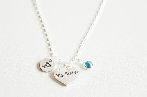 My Big Sister Angel Love Knot Necklace With Heart Message Card –  Inspirational Expressions