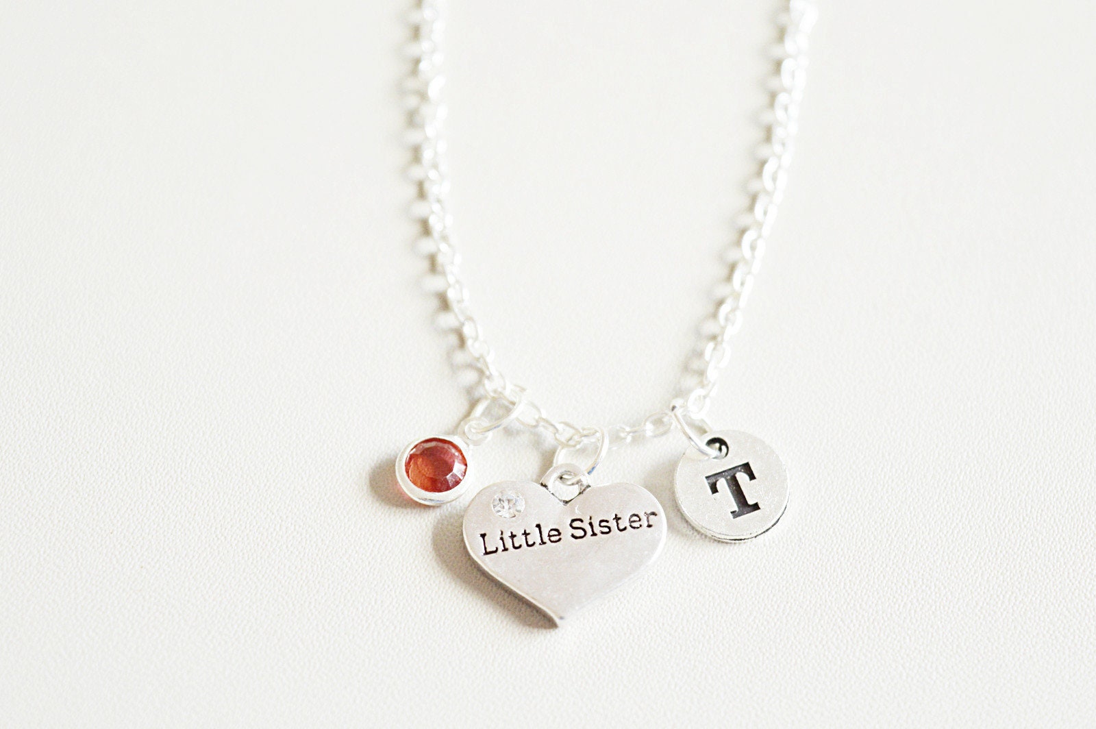 Little Sister Gift, Sister Gift, Little Sister Necklace, Little Sister pendant, Little Sister Charm, Little Sis, Lil Sis,Personalized Sister