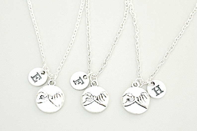 3 Friends Necklace, 3 Friends, 3 Friends Gifts,  Three Friends Necklace, 3 Friendship, 3 Sisters, 3 BFF, 3 Best Friends, For 3 Friends, Set