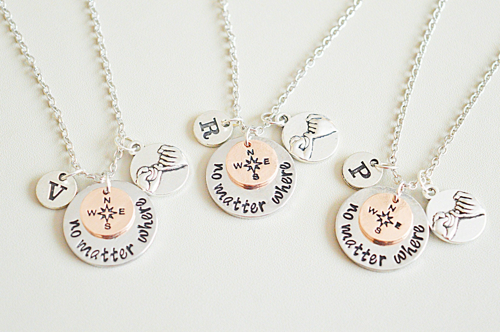 Best Friend, Three Best friends, 3 Piece Best friend Necklace, Set of 3 Necklaces, 3 BFF Necklace,Bff, Best friend gifts,Personalised Gifts