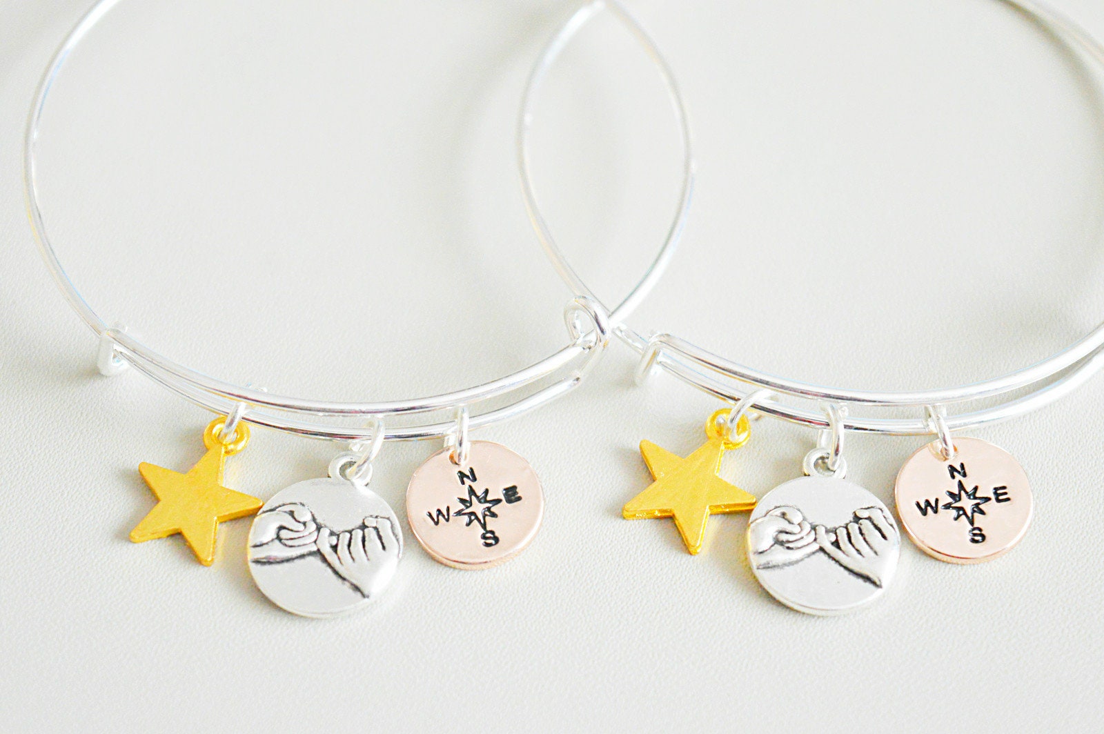 Best friend bracelet for 2, best friend bracelet, best friend gifts, friendship bracelet,2 best friend bracelet,2 best friends,Pinky Promise