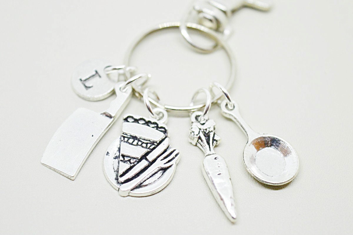 Cook Gift,  Chef Gift, Cook Keychain, Chef Keyring, Cooking Gifts, Chef Keychain, Culinarian, Sous Chef, Sous Chef Gift, Head Chef, Cooker,