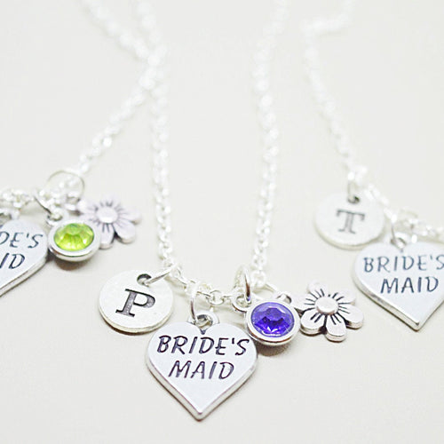Bridesmaid Set, Bridesmaid Necklace Set, Bridesmaid Personalised, Bridesmaid Proposal, Gifts Bridesmaid, Gift For Bridesmaid, Bridesmaid