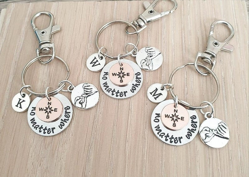 3 Best Friends, Three Best friends gifts, 3 Piece Best friend Gifts, Set of 3 keychains, 3 BFF keying,Bff, Best friend gifts,Personalised