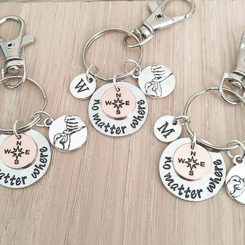 3 Best Friends, Three Best friends gifts, 3 Piece Best friend Gifts, Set of 3 keychains, 3 BFF keying,Bff, Best friend gifts,Personalised