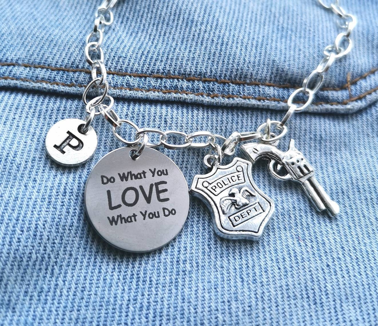 Police Gift, Police officer gift, Police gift women, Police Bracelet, Policewomen, Policeman, Cop gift, New cop, New Police, Exam, Student