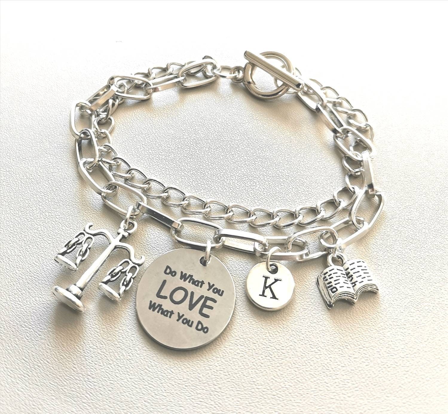 Lawyer Gift, Lawyer Bracelet, Lawyer Graduation Gift, Law Student Gift, Justice, Scales of Justice , Law Graduate Gift, Libra, Lawyer Gift
