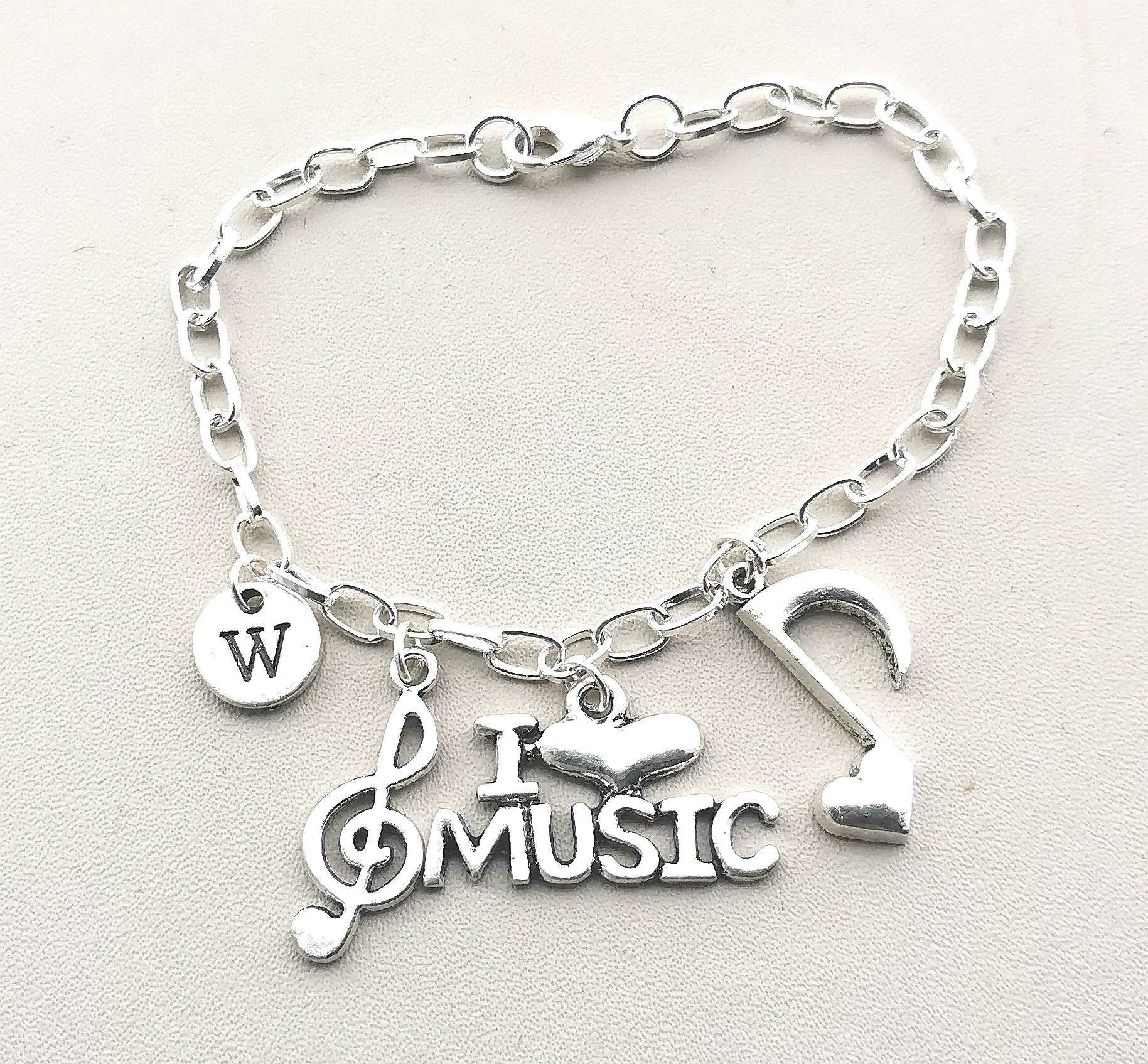 Music Braclet, Music Gift, Women Music Bracelet, Musical Gift, Music Bracelet, Women Music Gift, Teacher Bracelet, music Jewelry, music note