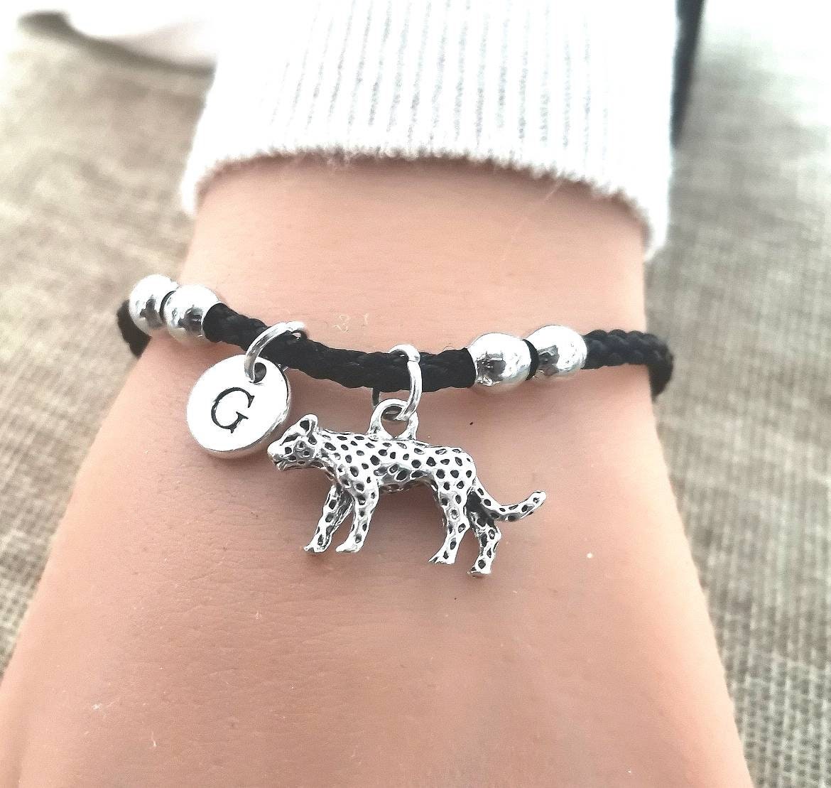 Leopard gifts, Leopard bracelet, Leopard Lover gift, Leopard Gifts for her, Leopard gift for kids, Children bracelet, Kids bracelets, Animal
