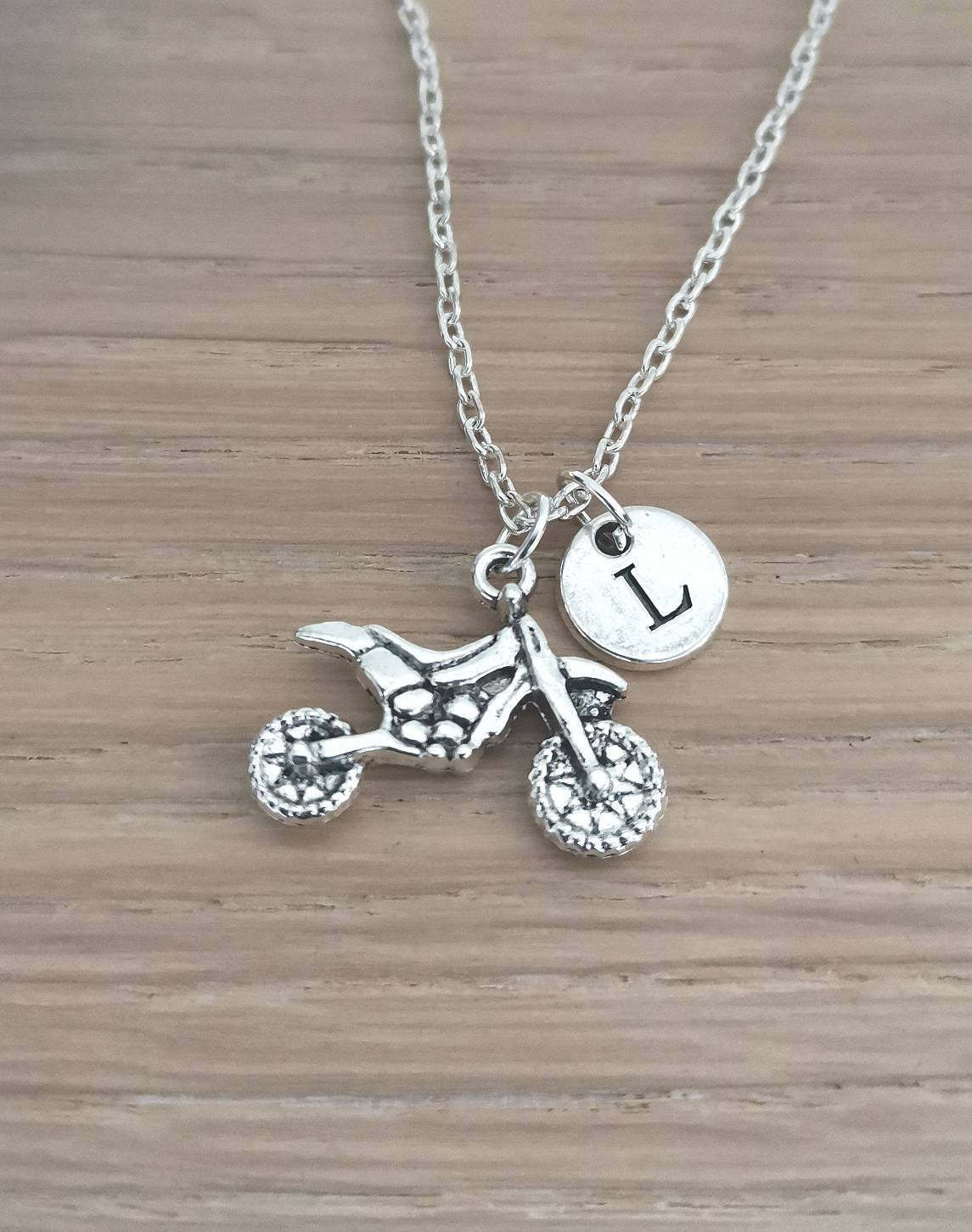 Motorcycle necklace, Motorbike gifts, Motor cycle necklace, Motor bike Jewelry, Motorcyclist gift, Gift for Motorcyclist, Bike jewelry