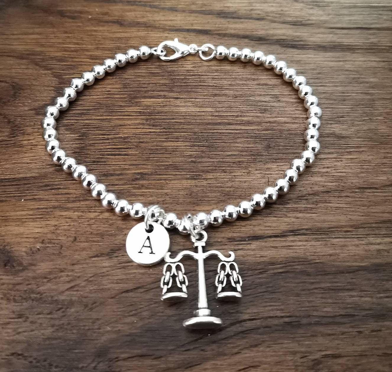 Gift for Lawyer, Lawyer Bracelet, Lawyer gifts, Lawyer Graduation Gift, Law Student Gift, Justice, Scales of Justice , Law Graduate