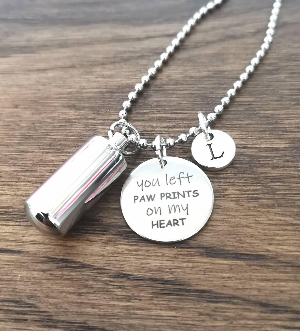 Pet Ashes Urn Necklace, Pet Memorial Necklace, Pet memorial  Gift, In Memory of Pet, Pet Remembrance, Pet Loss Gift, Pet Loss Gift, Pet loss