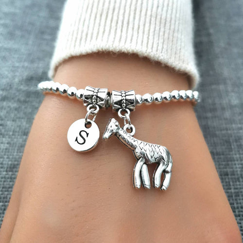 Giraffe bracelet, Giraffe lover gifts, Giraffe bracelet women, Giraffe charms, Giraffe bracelet for her, Giraffe jewelry Giraffe  gift,