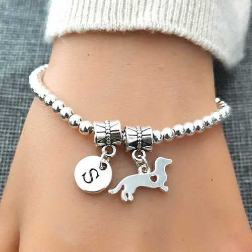 Dachshund bracelet, Dachshund gifts, Dog bracelet, Dachshund charms, Dachshund dog bracelet, Dog loss gift, Dog gifts, Pet loss bracelet