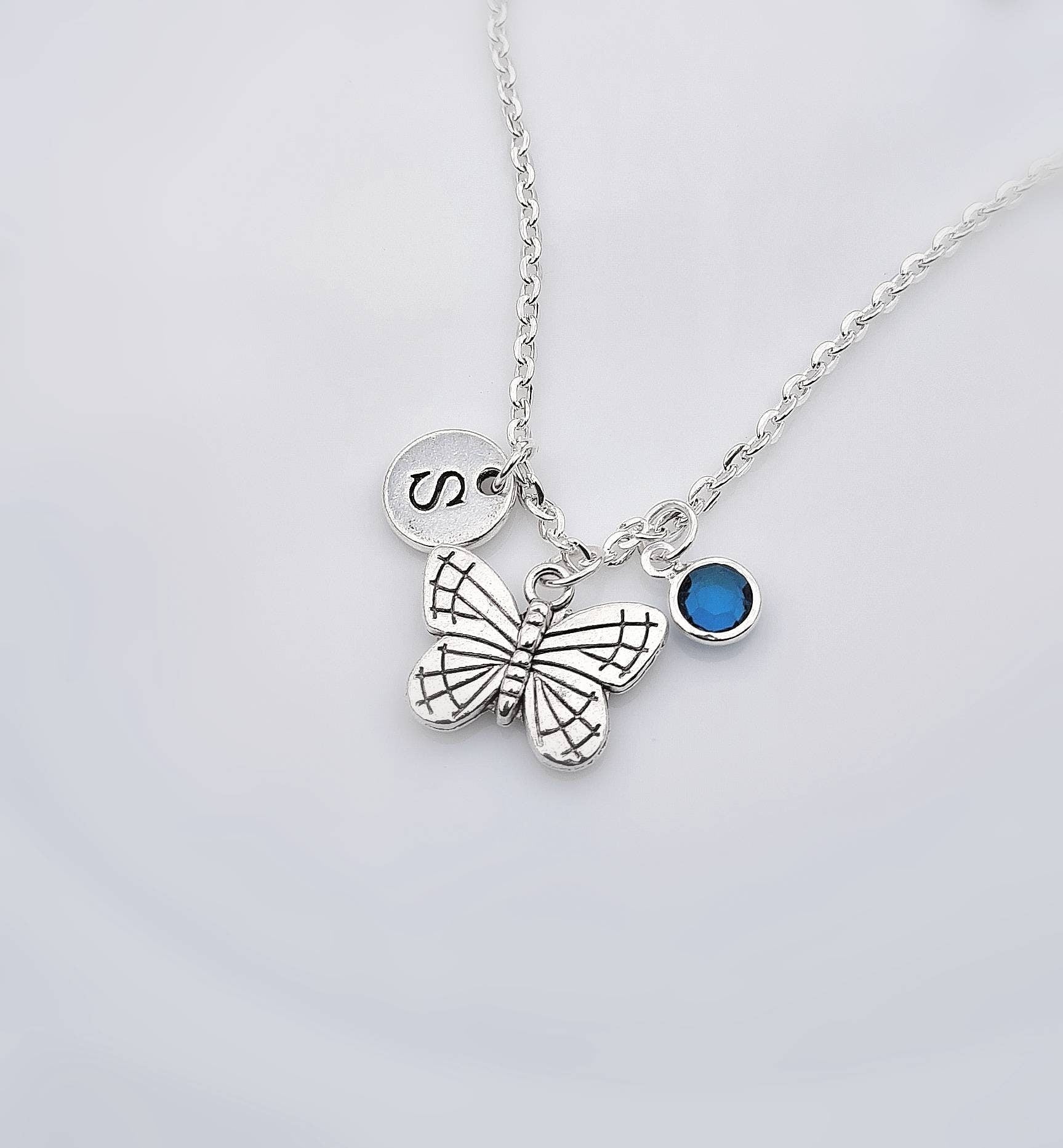 Butterfly Necklace, Butterfly Gift, Butterfly charm, Butter fly Necklace, Butterfly Pendant, Butterfly jewellery, Butterfly Jewelry,Birthday