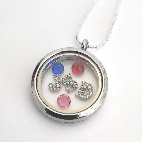 Family Memory Locket, Personalized Gift for Grandmother, Initial Memory Locket, Family Memory Locket, Family Memory Necklace, Family locket