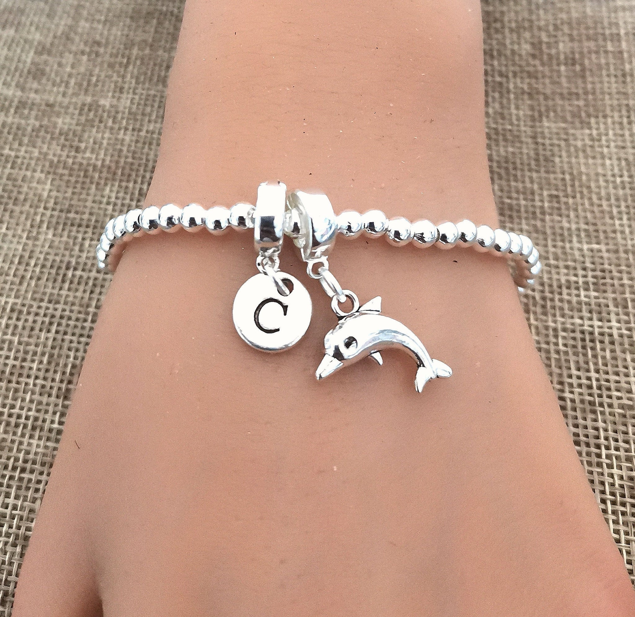 Dolphin Bracelet, Dolphin Bracelet Women, Small Dolphin, Baby Dolphin, Dolphin Jewelry, Dolphin Gifts for Her, Dolphin Friendship, Fish,BFF
