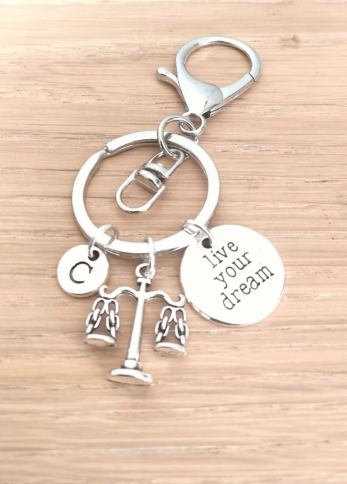 Law Student Gift, Lawyer Keyring, Lawyer Keyring, Scales of Justice Keyring, Law Graduate Gift, Libra , Lawyer Gift, Attorney, Legal, Lawyer