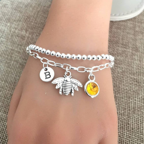 Women Bee Bracelet, Bee gifts for her, Bee Bracelet, Bee Jewelry, Bee charm, Bee Gifts for her, Bee charm gift for her, Gifts for Women