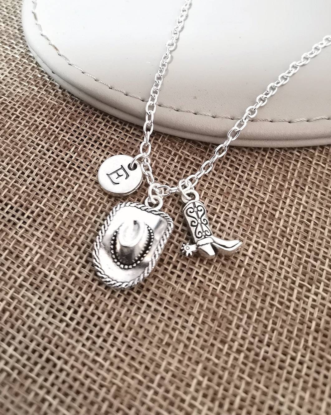 Cow Girl Necklace, Cow Boy Necklace, Cow Girl Gifts, Necklace Cowgirl, Texas, Mexico, Mexican, Texan, Western, Country Girl, Boots, Boot