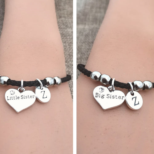 Sister Bracelets, Big sister Little sister, Big Sister Little Sister Gift, Sister Set, Gift for Sisters, Big Sis Lil Sis Gift, Brother