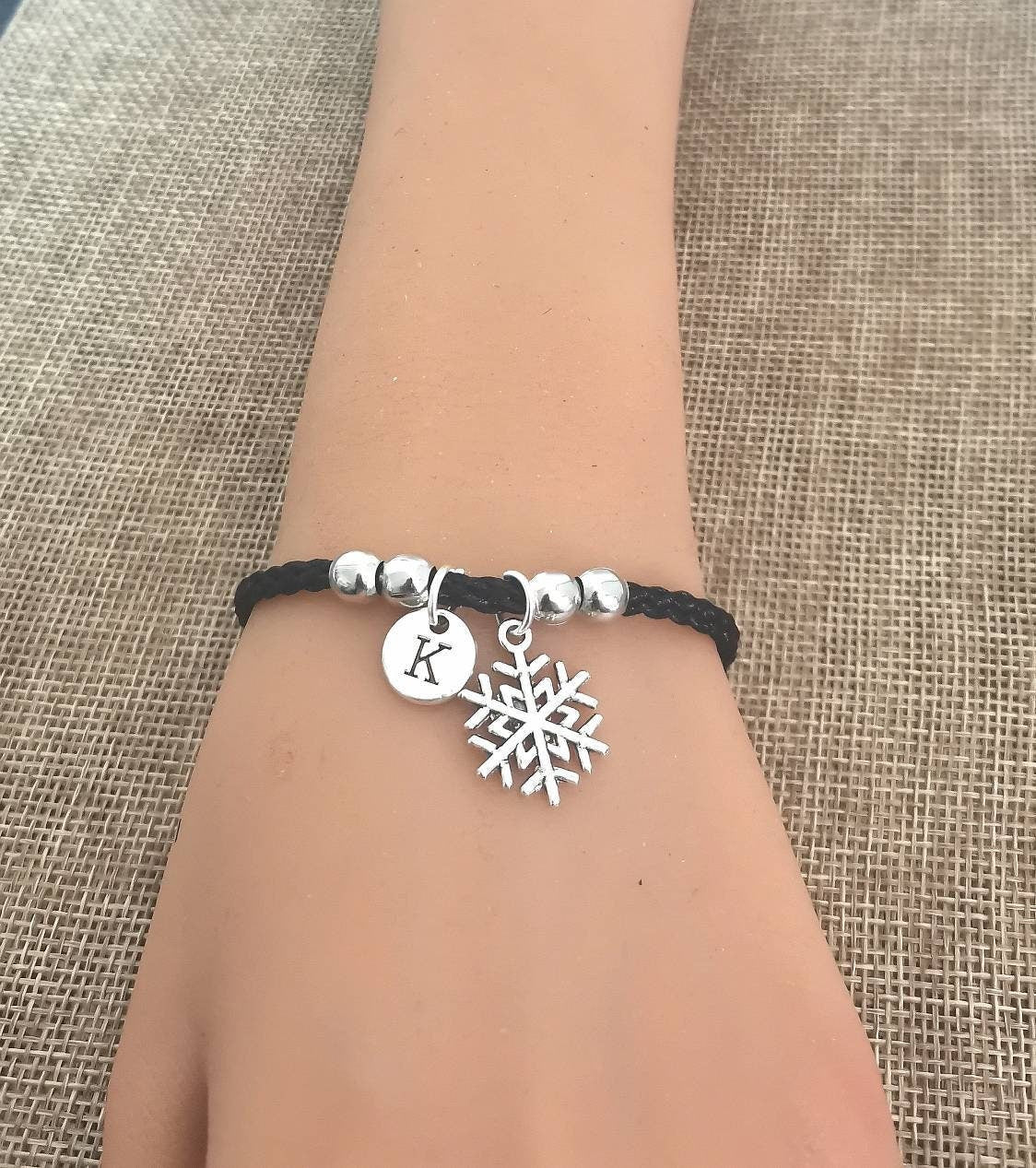 Snowflake Bracelet, Winter Bracelet, Christmas Bracelet, Snowflake Jewellery , Winter Bracelet Gift, Snowflake Gift, Snow Flake, Snow, Ice